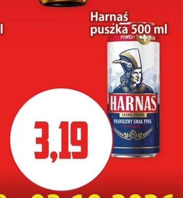 Piwo Harnaś promocja w Kupiec
