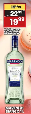 Wino białe Marengo Bianco 1L promocja w Wafelek