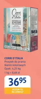 Proszek do prania tkanin kolorowych Corri d'Italia promocja w Drogerie DM