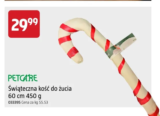 Świąteczna kość do żucia Petcare promocja w Jula