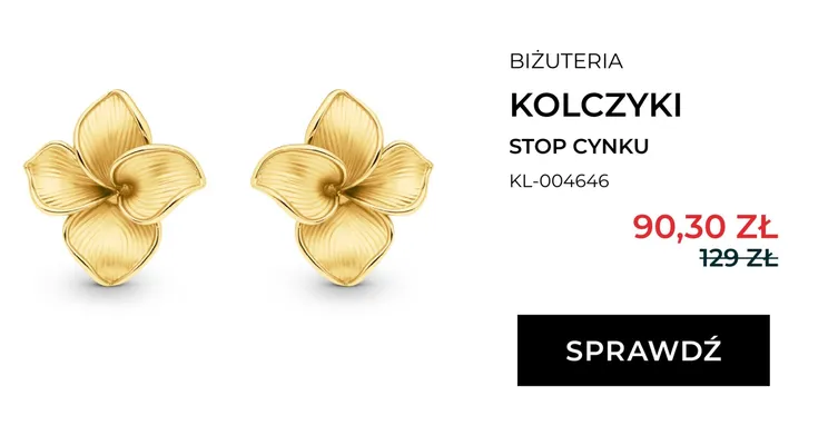 Kolczyki stop cynku Briju promocja w Dzień Dziecka