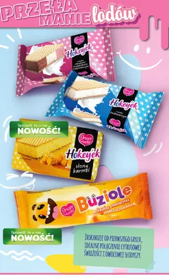 Lody Hokeyék śmietankowy Amore Gusto promocja w POLOmarket