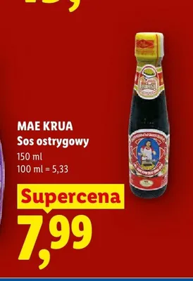 Sos ostrygowy Mae Krua promocja w Lidl