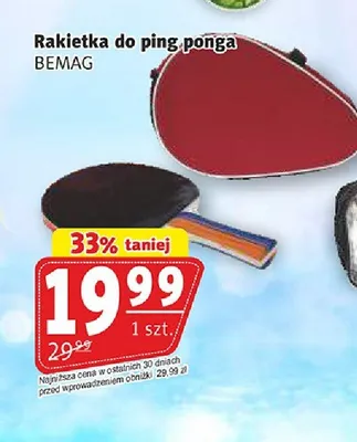 Rakietka do ping ponga BEMAG promocja w Prim Market