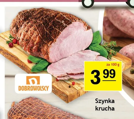 Szynka krucha Dobrowolscy promocja w Gram Market