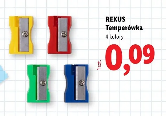 Temperówka Rexus promocja w Lidl