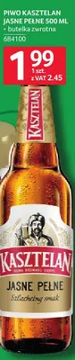 Piwo Kasztelan jasne pełne 500 ml promocja w Selgros