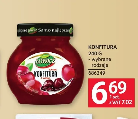 Konfitura Łowicz promocja w Selgros
