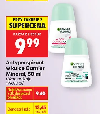 Antyperspirant w kulce Mineral promocja w Biedronka