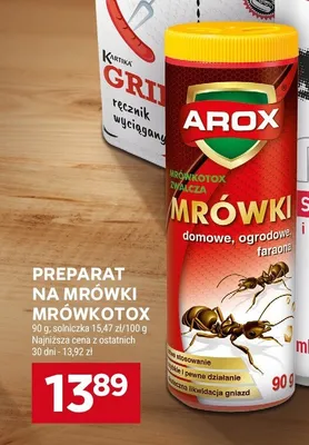 Preparat na mrówki Mrówkotox Arox promocja w Stokrotka