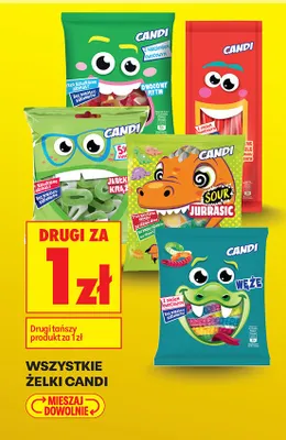 Żelki wszystkie rodzaje promocja w Biedronka