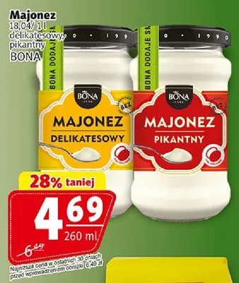 Majonez delikatesowy, pikantny promocja w Prim Market