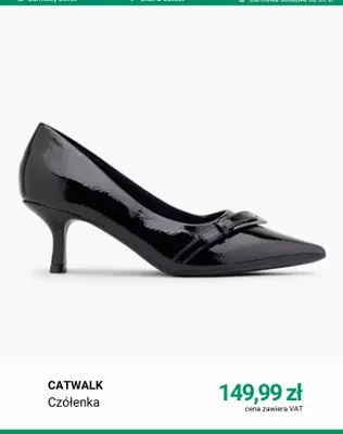 Czółenka Catwalk promocja w Deichmann