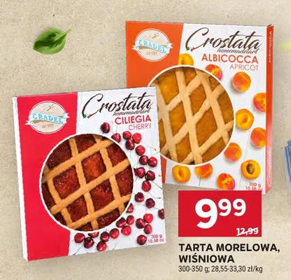Tarta morelowa Cradel promocja w Stokrotka