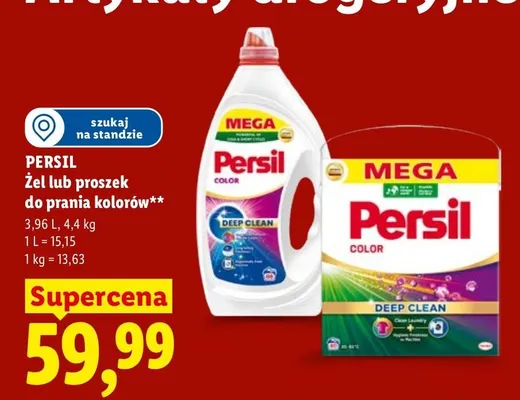 Żel do prania kolorów Persil promocja w Lidl