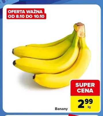 Banany promocja w Carrefour Market