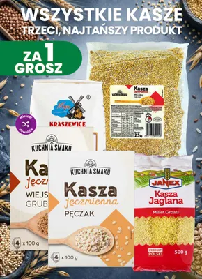 Kasza Kraszewice promocja w Dino