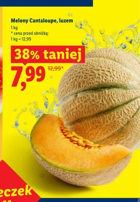 Melony Cantaloupe luzem promocja w Lidl