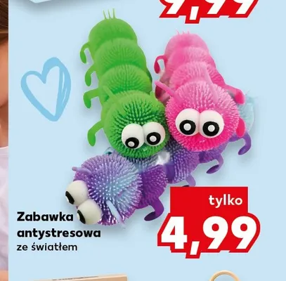 Zabawka antystresowa ze światłem promocja w Kaufland