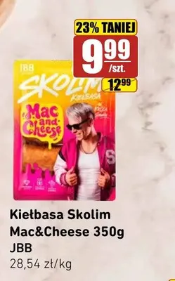 Kiełbasa JBB Skolim Mac&Cheese promocja w API Market