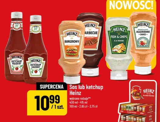 Sos barbecue Heinz promocja w POLOmarket