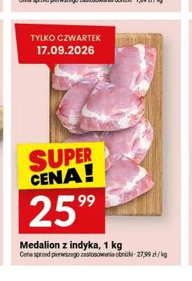 Medalion z indyka promocja w Twój Market