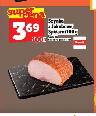 Szynka z Jakubowej Spiżarni Olewnik promocja w TOPAZ