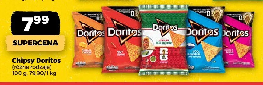 Chipsy Doritos Sweet Chili promocja w Netto