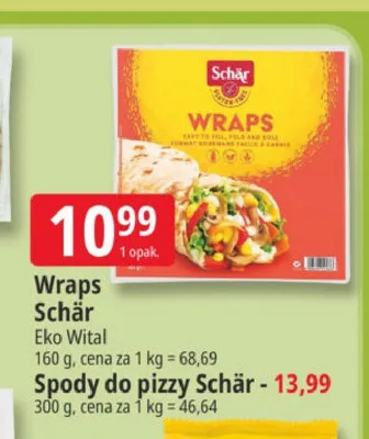 Spody do pizzy Schär promocja w Leclerc