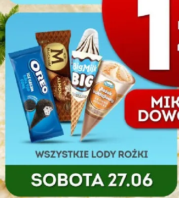 Lód rożek Magnum Almond promocja w Żabka