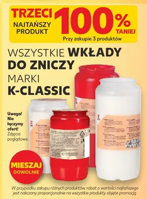 Wkłady do zniczy promocja w Kaufland