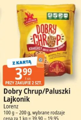 Paluszki Lajkonik promocja w Leclerc