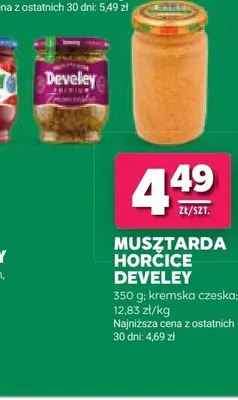 Musztarda Horčice Develey promocja w Stokrotka