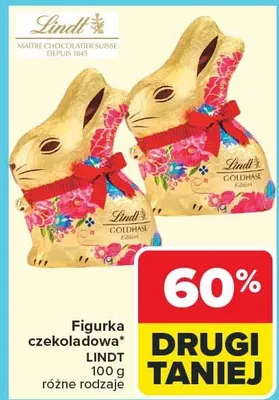 Figurka czekoladowa Lindt promocja w Carrefour