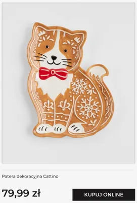 Patera dekoracyjna Cattino Home & you promocja w home&you