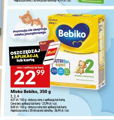 Mleko modyfikowane Bebiko promocja w Twój Market