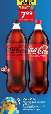 Napój Coca Cola Original promocja w LEWIATAN