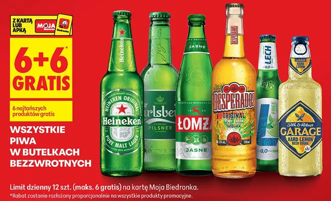 Piwo promocja w Biedronka