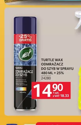 Odmrażacz do szyb w sprayu Turtle Wax promocja w Selgros