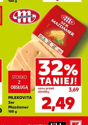 Ser Mazdamer Mlekovita promocja w Kaufland