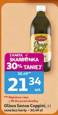 Oliwa Sansa Coppini promocja w Auchan