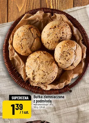 Bułka ziemniaczana z podmłodą promocja w POLOmarket