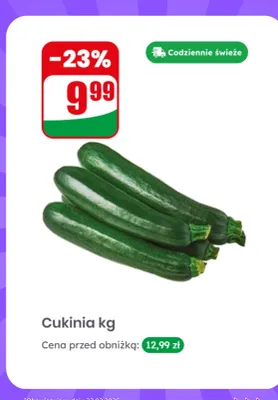 Cukinia promocja w Dino