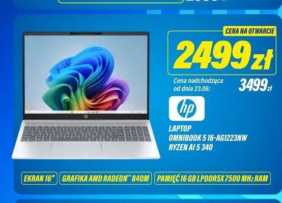 Laptop HP OmniBook 5 promocja w RTV EURO AGD