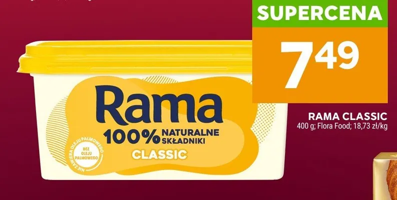 Margaryna Classic promocja w Stokrotka