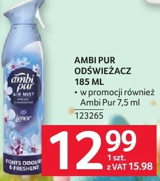 Odświeżacz Ambi Pur 185ml promocja w Selgros