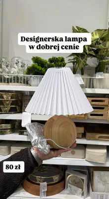 Lampa designerska promocja w Pepco