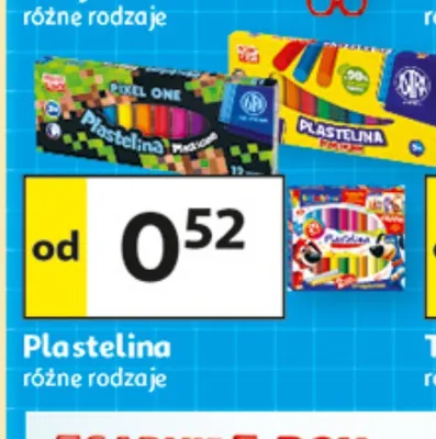 Plastelina promocja w Auchan