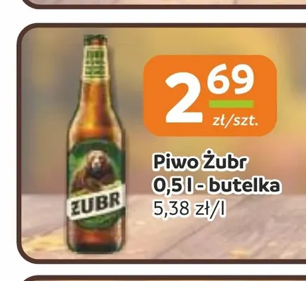 Piwo Żubr promocja w Gama