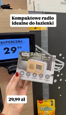 Radio i stacja pogodowa promocja w Biedronka